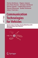 Book Cover for Communication Technologies for Vehicles by Marion Berbineau