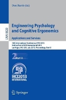 Book Cover for Engineering Psychology and Cognitive Ergonomics. Applications and Services 10th International Conference, EPCE 2013, Held as Part of HCI International 2013, Las Vegas, NV, USA, July 21-26, 2013, Proce by Don Harris