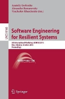 Book Cover for Software Engineering for Resilient Systems by Anatoliy Gorbenko