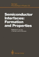 Book Cover for Semiconductor Interfaces: Formation and Properties by Guy LeLay