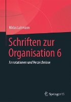 Book Cover for Schriften zur Organisation 6 by Niklas Luhmann