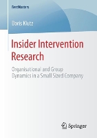 Book Cover for Insider Intervention Research by Doris Klutz