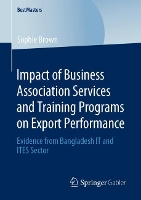 Book Cover for Impact of Business Association Services and Training Programs on Export Performance by Sophie Brown