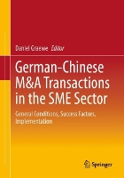 Book Cover for German-Chinese M&A Transactions in the SME Sector by Daniel Graewe