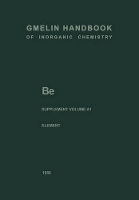 Book Cover for Be Beryllium by Hans K. Kugler