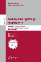 Book Cover for Advances in Cryptology -- CRYPTO 2015 by Rosario Gennaro