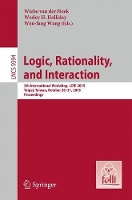 Book Cover for Logic, Rationality, and Interaction by Wiebe van der Hoek