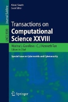 Book Cover for Transactions on Computational Science XXVIII by Marina L. Gavrilova