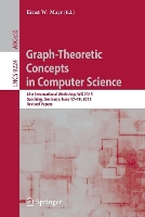 Book Cover for Graph-Theoretic Concepts in Computer Science by Ernst W Mayr