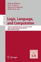 Book Cover for Logic, Language, and Computation by Helle Hvid Hansen