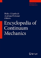 Book Cover for Encyclopedia of Continuum Mechanics by Holm Altenbach