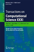 Book Cover for Transactions on Computational Science XXXI by Marina L. Gavrilova