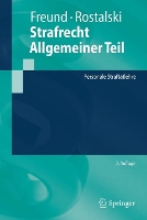 Book Cover for Strafrecht Allgemeiner Teil by Georg Freund, Frauke Rostalski