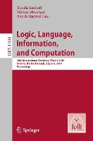 Book Cover for Logic, Language, Information, and Computation by Rosalie Iemhoff