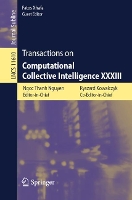 Book Cover for Transactions on Computational Collective Intelligence XXXIII by Ngoc Thanh Nguyen