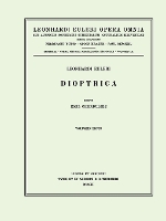 Book Cover for Dioptrica 1st part by Leonhard Euler