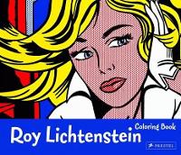 Book Cover for Roy Lichtenstein Coloring Book by Prestel Publishing