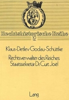 Book Cover for Rechtsverwalter Des Reiches- by Hans Hattenhauer