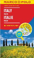 Book Cover for Italy Marco Polo Map by Marco Polo