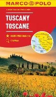 Book Cover for Tuscany Marco Polo Map by Marco Polo