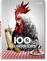 Book Cover for 100 Illustrators by Julius Wiedemann