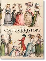 Book Cover for Auguste Racinet. The Costume History by Françoise Tétart-Vittu