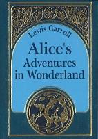 Book Cover for Alice's Adventures in Wonderland Minibook by Lewis Carroll