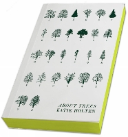 Book Cover for About Trees by Katie Holten