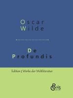 Book Cover for De Profundis by Oscar Wilde