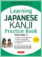 Book Cover for Learning Japanese Kanji Practice Book Volume 2 by Eriko Sato