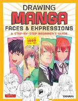 Book Cover for Drawing Manga Faces & Expressions by YANAMi