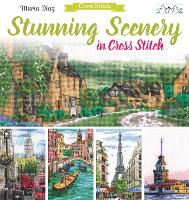 Book Cover for Stunning Scenery in Cross Stitch by Maria Diaz