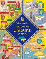 Book Cover for History of Ukraine in Maps by Oleksandr Krasovytskyy