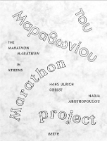 Book Cover for Marathon Marathon by Hans-Ulrich Obrist