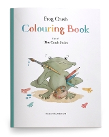 Book Cover for Frog Crush Colouring Book by Silke Diehl