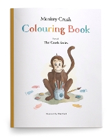 Book Cover for Monkey Crush Colouring Book by Silke Diehl