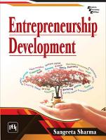 Book Cover for Entrepreneurship Development by Sharma