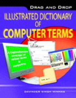 Book Cover for Drag & Drop Illustrated Dictionary of Computer Terms by Davinder Singh Minhas