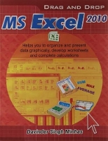 Book Cover for Drag Drop Ms Excel 2010 by Davinder Singh Minhas