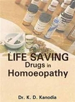 Book Cover for Life Saving Drugs In Homoeopathy by K D Kanodia