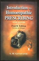 Book Cover for Introduction to Homoeopathic Prescribing by S M Gunavante