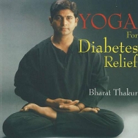 Book Cover for Yoga For Diabetes Relief by Bharat Thakur