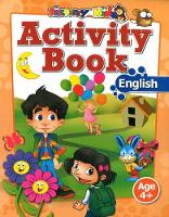 Book Cover for Activity Book: English Age 4+ by Discovery Kidz