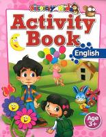 Book Cover for Activity Book: English Age 3+ by Discovery Kidz