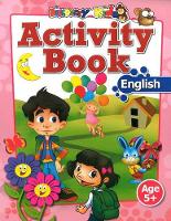 Book Cover for Activity Book: English Age 5+ by Discovery Kidz