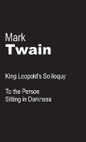 Book Cover for King Leopold's Soliloquy by Mark Twain