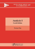 Book Cover for Analysis I by Terence Tao