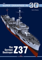 Book Cover for The German Destroyer Z37 by Carlo Cestra