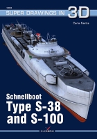 Book Cover for Schnellboot. Type S-38 and S-100 by Carlo Cestra