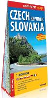 Book Cover for Comfort! Map Czech Republic & Slovakia by ExpressMap